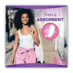 Always Thin Daily Panty Liners, Regular, 120/pack, 6 Packs/carton
