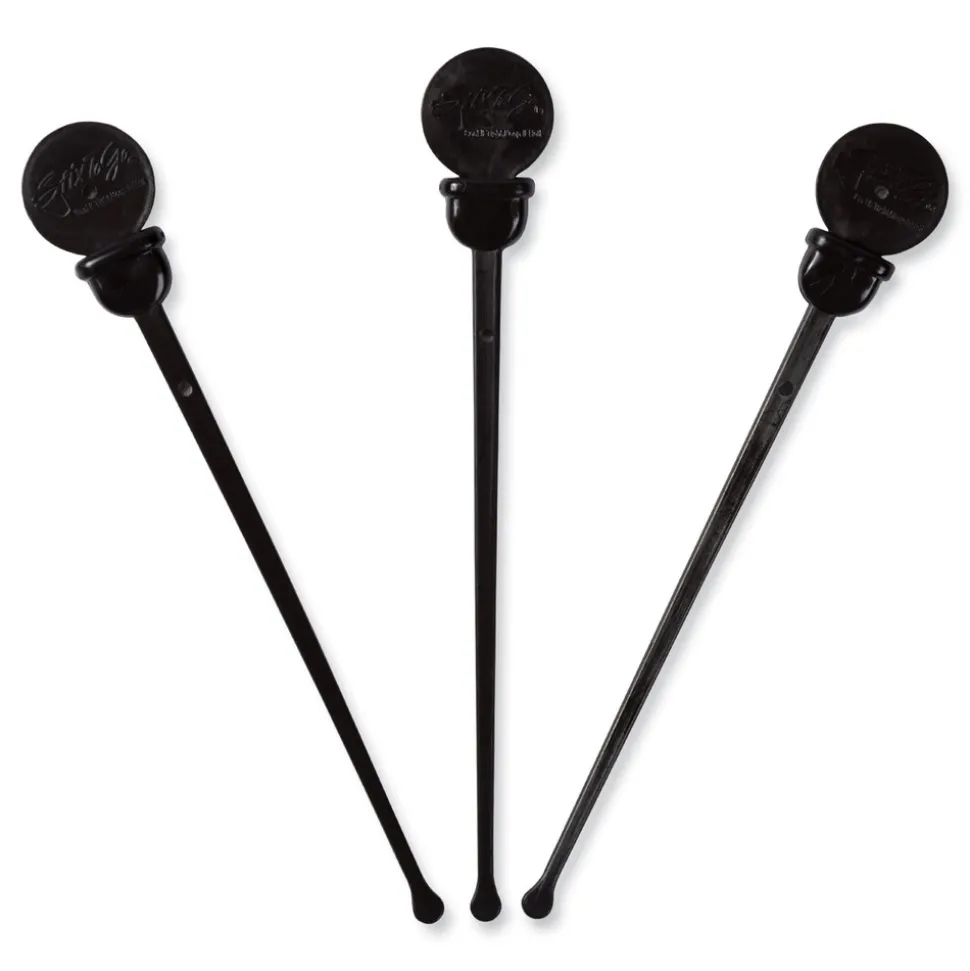 AmerCareRoyal 4.75 in. Beverage Plugs - Black (2000/Carton)