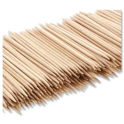 AmerCareRoyal 2.5 in. Round Wood Toothpicks - Natural (96000 Toothpicks/Carton)