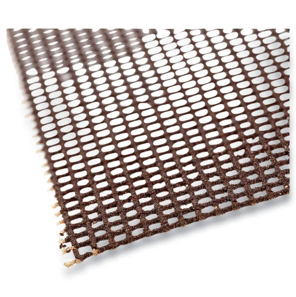 AmerCareRoyal 4 in. x 5.5 in. Aluminum Oxide Griddle Screen - Brown (200/Carton)