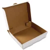 AmerCareRoyal 10.88 in. x 13 in. x 3 in. Paper Catering Boxes - White (50/Carton)