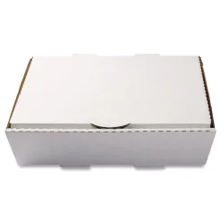AmerCareRoyal 10.88 in. x 13 in. x 3 in. Paper Catering Boxes - White (50/Carton)
