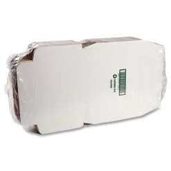 AmerCareRoyal 10.88 in. x 13 in. x 3 in. Paper Catering Boxes - White (50/Carton)