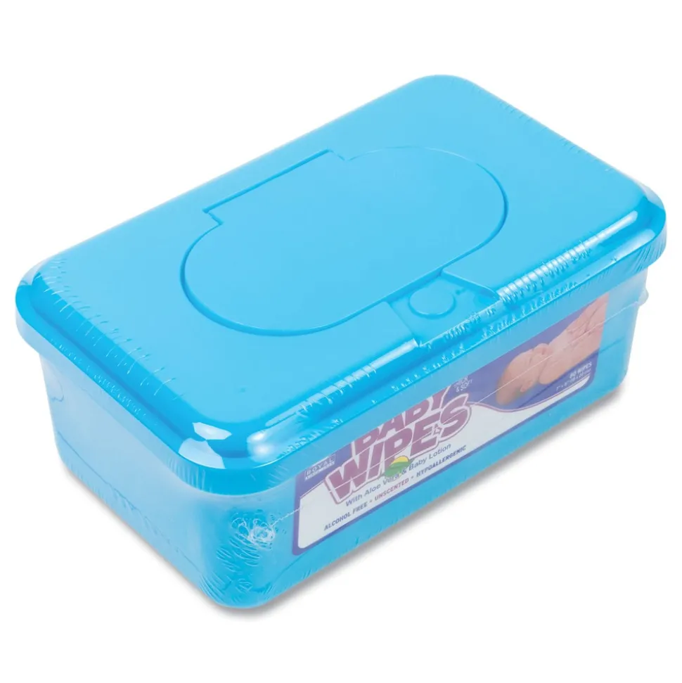 AmerCareRoyal Baby Wipes Tub - Unscented/White (960/Carton)