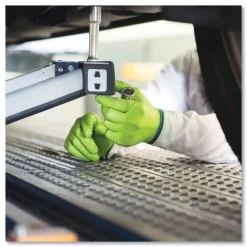 Ammex 8 mil Heavy-Duty Industrial Powder-Free Nitrile Gloves - X-Large, Green (1000/Carton)