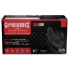 Ammex 6 mil Heavy-Duty Industrial Powder-Free Nitrile Gloves - X-Large, Black (1000/Carton)