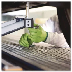 Ammex 8 mil Heavy-Duty Industrial Powder-Free Nitrile Gloves - 2X-Large, Green (1000/Carton)