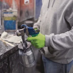 Ammex 8 mil Heavy-Duty Industrial Powder-Free Nitrile Gloves - Medium, Green (1000/Carton)