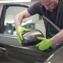 Ammex 8 mil Heavy-Duty Industrial Powder-Free Nitrile Gloves - Medium, Green (1000/Carton)