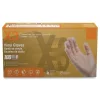 Ammex 3 mil Industrial Powder-Free Vinyl Gloves - Large, Clear (1000/Carton)