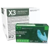 Ammex 3 mil Industrial Powder-Free Nitrile Gloves - Small, Blue (1000/Carton)