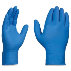 Ammex 3 mil Industrial Powder-Free Nitrile Gloves - X-Large, Blue (1000/Carton)
