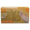 Ammex 3 mil Industrial Powder-Free Vinyl Gloves - Small, Clear (1000/Carton)