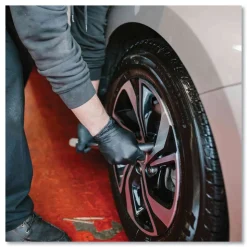 Ammex 6 mil Powder-Free Nitrile Exam Gloves - 2X-Large, Black (1000/Carton)