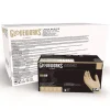 Ammex 6 mil Thick 9.5 in. Long Powder-Free Extra Thick Latex Disposable Gloves - Medium, Ivory (100/Box, 10 Boxes/Carton)