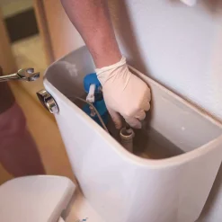 Ammex 6 mil Thick 9.5 in. Long Powder-Free Extra Thick Latex Disposable Gloves - Large, Ivory (100/Box, 10 Boxes/Carton)