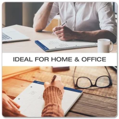 Ampad 8.5 x 11.75 Narrow Rule Double Sheet Pads - White (100-Sheets/Pad)