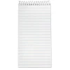 Ampad Earthwise by Ampad 4 x 8 Gregg Rule Recycled Reporter's Notepad - White Cover/White Sheets