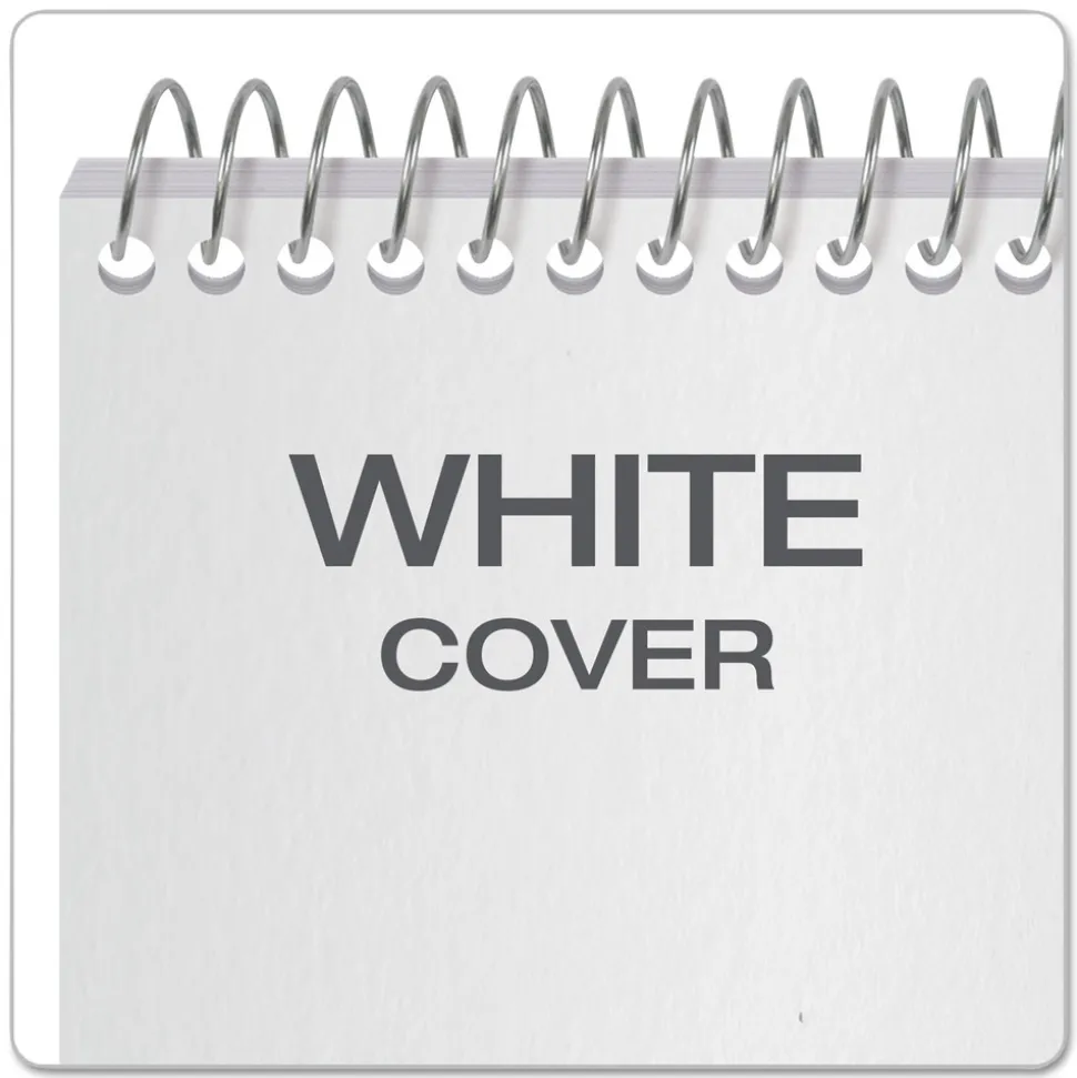 Ampad Earthwise by Ampad 4 x 8 Gregg Rule Recycled Reporter's Notepad - White Cover/White Sheets