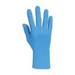 Ansell 6 mil Thick 9.5 in. Long Powder-Free G10 2PRO Nitrile Gloves - Extra Large, Blue (90/Box)