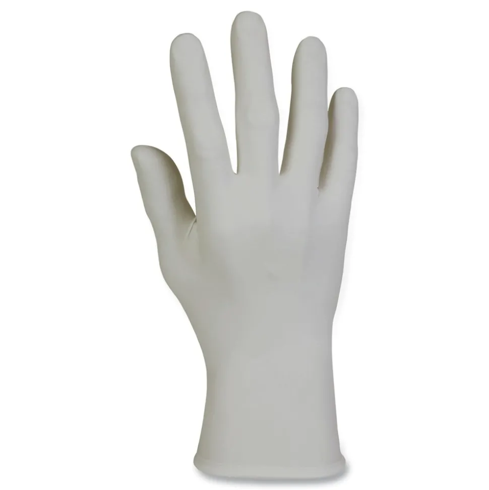 Ansell 3.5 mil Thick 9.5 in. Long Powder-Free STERLING Nitrile Exam Gloves - Large, Sterling Gray (200/Box)