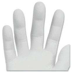 Ansell 3.5 mil Thick 9.5 in. Long Powder-Free STERLING Nitrile Exam Gloves - Large, Sterling Gray (200/Box)