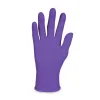 Ansell 6 mil Thick 9.5 in. Long Powder-Free PURPLE NITRILE Exam Gloves - Extra Large, Purple (90/Box)