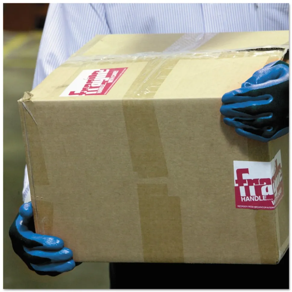 Ansell 250 mm Length G40 Foam Nitrile Coated Gloves - X-Large/Size 10, Blue (12 Pairs/Pack)