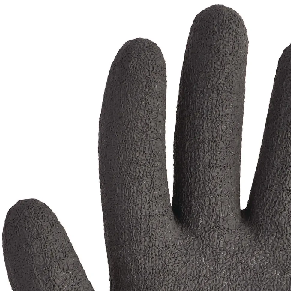 Ansell 270 mm Length G40 Poly/Cotton Latex Coated Gloves - X-Large, Gray/Black (12 Pairs/Pack)