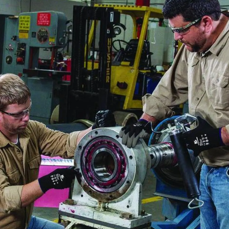 Ansell 270 mm Length G40 Poly/Cotton Latex Coated Gloves - X-Large, Gray/Black (12 Pairs/Pack)