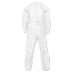 Ansell A20 Breathable Particle Protection Coveralls with Zip Closure - Double Extra Large, White (24/Carton)