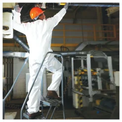 Ansell A20 Breathable Particle Protection Coveralls with Zip Closure - Double Extra Large, White (24/Carton)