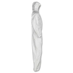 Ansell A20 Breathable Particle Protection Coveralls with Zip Closure - Triple Extra Large, White (20/Carton)