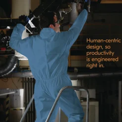 Ansell A20 Breathable Particle Protection Coveralls - 2X-Large, Blue (24/Carton)