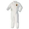 Ansell A40 Coveralls - X-Large, White (25/Carton)