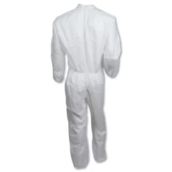 Ansell A40 Coveralls - X-Large, White (25/Carton)