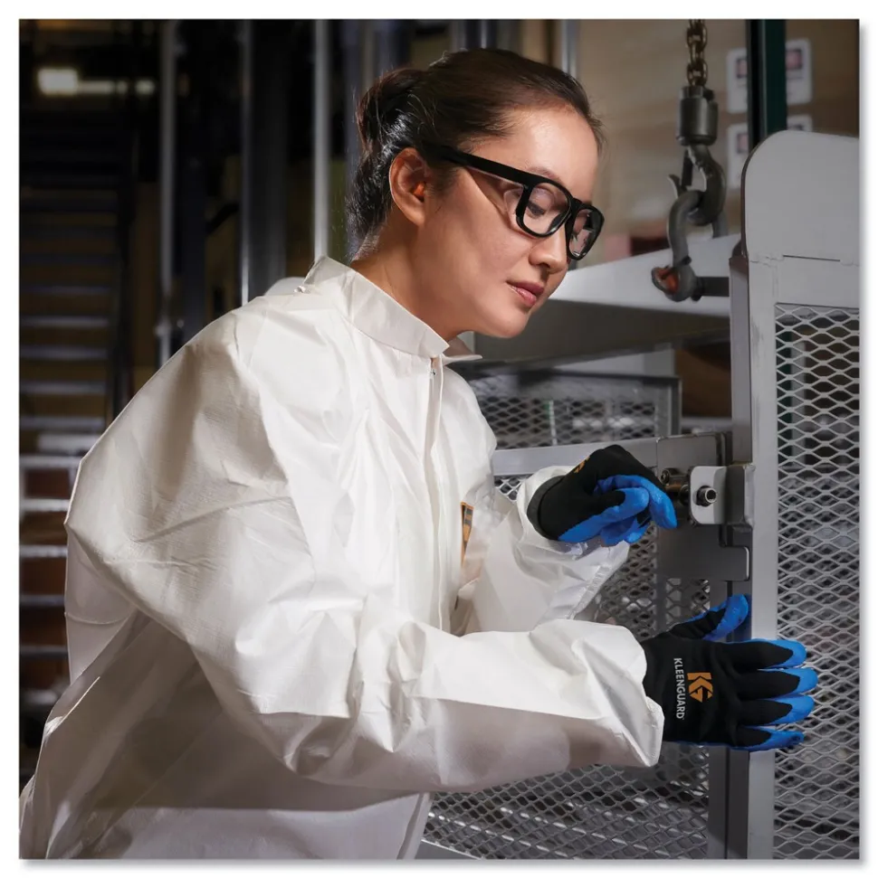 Ansell A40 Coveralls - X-Large, White (25/Carton)