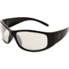 Ansell Elite Safety Eyewear - Black Frame, Indoor/outdoor Lens