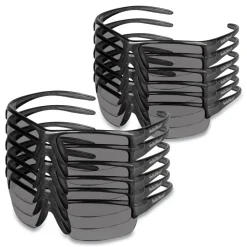 Ansell Equalizer Safety Glasses - Gunmetal Frame/Smoke Lens (12/Box)