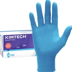 Ansell Kimtech Element Nitrile Exam Gloves - Medium, Blue (2500/Carton)