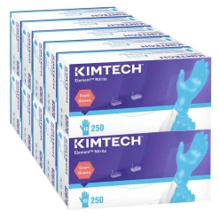 Ansell Kimtech Element Nitrile Exam Gloves - X-Small, Blue (2500/Carton)