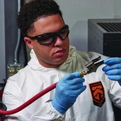 Ansell Nemesis Foam Gasket Attachable Eyewear Accessory - Black (24/Carton)