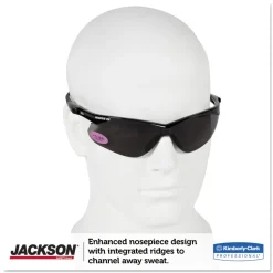 Ansell Nemesis Readers Safety Glasses - Smoke Frame/Smoke Polycarbonate Lens