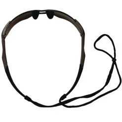 Ansell Nemesis Safety Glasses - Gunmetal Nylon Frame, Blue Polycarbonate Lens