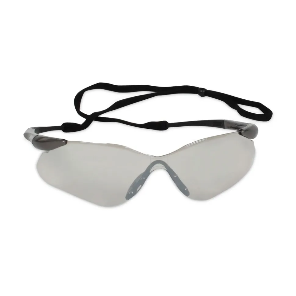 Ansell Nemesis VL Indoor/Outdoor Uncoated Lens Safety Glasses - Gunmetal Frame