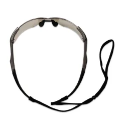 Ansell Nemesis VL Indoor/Outdoor Uncoated Lens Safety Glasses - Gunmetal Frame