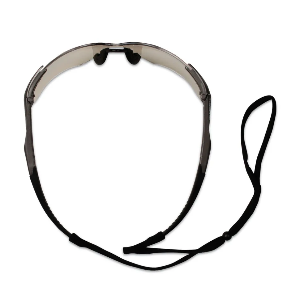 Ansell Nemesis VL Indoor/Outdoor Uncoated Lens Safety Glasses - Gunmetal Frame