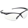 Ansell plus2.0 Diopter Strength V60 Nemesis Rx Reader Safety Glasses - Black Frame, Smoke Lens