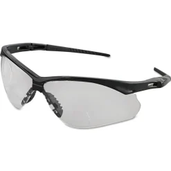 Ansell V60 Nemesis Rx Plus 2.0 Diopter Reader Safety Glasses - Black Frame/Clear Lens
