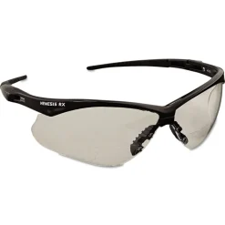 Ansell V60 Nemesis Rx Plus 2.5 Diopter Reader Safety Glasses - Black Frame/Clear Lens